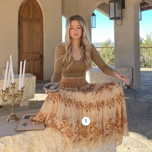 38. NWT Free People Spell Coco Lei Skirt